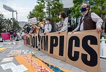 Olympia-Proteste - Foto: Damon Coulter/SOPA Images via ZUMA Wire/dpa