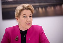 Franziska Giffey - Sebastian Christoph Gollnow/dpa