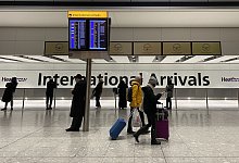 Arrivals in Heathrow - Foto: Kirsty O'connor/PA Wire/dpa