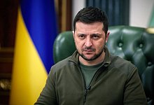 Der ukrainische Präsident Wolodymyr Selenskyj sieht erste Veränderungen der Position Russlands. - -/Ukrinform/dpa