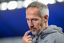 Der Trainer von Borussia M&ouml;nchengladbach, Adi H&uuml;tter, befindet sich derzeit nach einem positiven Corona-Test in Quarant&auml;ne. - Andreas Gora/dpa