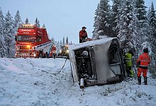 Busunfall in Schweden - Erik Abel/TT News Agency/AP