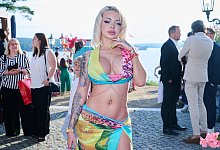 Ermittlungen gegen Katja Krasavice - Annette Riedl/dpa