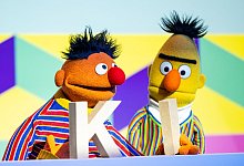 Ernie und Bert - Lennart Preiss/dpa