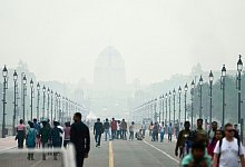 Smog in Neu Delhi - Manish Swarup/AP/dpa
