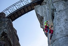 Externsteine Kletterarbeiten - Torben Gocke