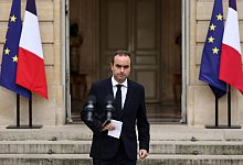 Regierungskrise in Frankreich - Stephane Mahe/Reuters Pool/AP/dpa