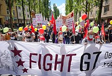 G7-Demo - Foto: Michael Kappeler/dpa