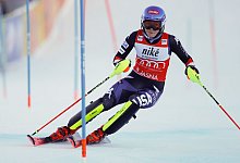 Mikaela Shiffrin - Giovanni Maria Pizzato/AP
