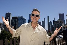 Robbie Williams in Melbourne - Diego Fedele/AAP/dpa