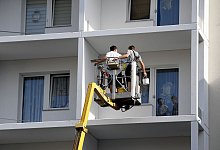 Balkonbau - Britta Pedersen/dpa-Zentralbild/dpa-tmn