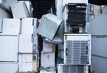 Alte Kühlschränke - Marcel Kusch/dpa