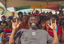 Antonio R&uuml;diger in Sierra Leone - Fred Santos/Antonio R&uuml;diger Foundation/dpa