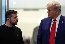 Treffen von Trump und Selenskyj in New York - Julia Demaree Nikhinson/AP/dpa