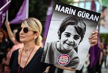 Mord an Achtj&auml;hriger - Protest in T&uuml;rkei - Onur Dogman/SOPA Images via ZUMA Press Wire/dpa