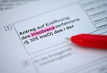 Insolvenz - Jonas Walzberg/dpa/Illustration