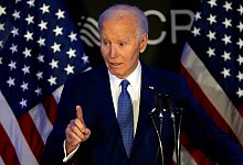 Ehemaliger US-Präsident Biden - Nam Y. Huh/AP/dpa