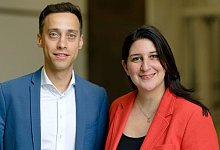 Pk der Gr&uuml;nen-Spitze in NRW - Henning Kaiser/dpa