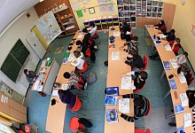 Hauptschulklasse - Foto: Julian Stratenschulte/dpa