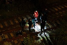 Brand im Gleisbereich in Wuppertal - Thomas Banneyer/dpa