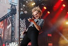 Luftgitarren-Weltmeisterschaft in Finnland - Eeva Riihelä/Lehtikuva/dpa