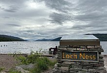 Das Loch Ness. - Benedikt von Imhoff/dpa