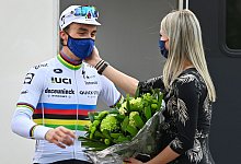 Alaphilippe und Rousse - Eric Lalmand/BELGA/dpa