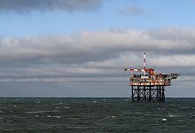 Erdgasf&ouml;rderung vor Borkum - Lars Penning/dpa
