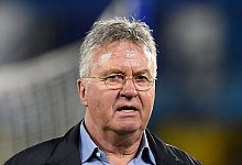 War 2006 Trainer der Australier w&auml;hrend der WM-Endrunde in Deutschland: der Niederl&auml;nder Guus Hiddink. - Facundo Arrizabalaga/EPA/dpa