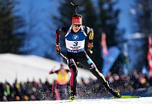 Hochfilzen Weltcup Biathlon - Matthias Schrader/AP/dpa