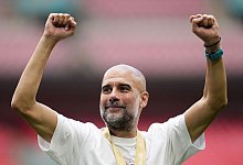 Pep hat noch nicht fertig: Guardiola bis 2027 bei Man City - Nick Potts/PA Wire/dpa