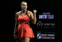 Aryna Sabalenka - Fatima Shbair/AP/dpa
