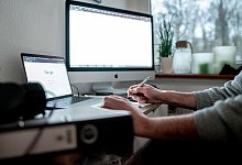 Homeoffice - Fabian Strauch/dpa