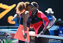 Williams und Osaka - Foto: Dave Hunt/AAP/dpa