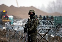 Polnisch-belarussische Grenze - Attila Husejnow/SOPA Images via ZUMA Press Wire/dpa