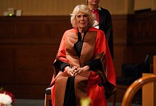 Königin Camilla mit Ehrendoktorwürde ausgezeichnet - Arthur Edwards/The Sun/PA Wire/dpa