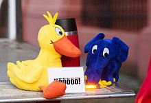 Ente und Elefant aus der &laquo;Sendung mit der Maus&raquo; - Andreas Arnold/dpa
