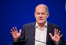 Nach dem Bruch der Ampel-Koalition - Bundeskanzler Scholz - Carsten Koall/dpa