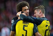 Torjubel - Foto: Guido Kirchner/dpa