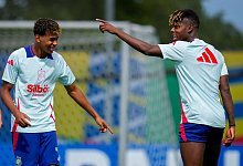 Euro 2024: Training Spanien - Manu Fernandez/AP/dpa