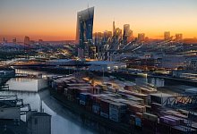 Bankenskyline Frankfurt - Boris Roessler/dpa