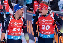 Zobel (l) und Rees - Sven Hoppe/dpa