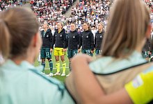 Fußballerinen müssen immer wieder mit sexistischen Beleidigungen umgehen. - Sebastian Gollnow/dpa/Archivbild