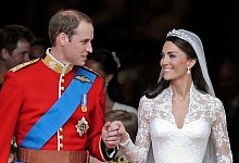 William und Kate - Martin Meissner/AP/dpa