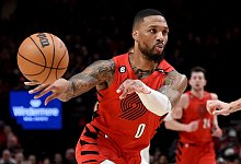 Basketball-Star Lillard spielt zukünftig für Milwaukee Bucks - Steve Dykes/AP/dpa