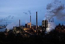 Thyssenkrupp - Stahlwerk Schwelgern - Rolf Vennenbernd/dpa