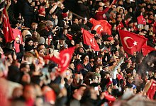 T&uuml;rkische Fans - Christian Charisius/dpa