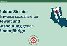 Sexualisierte Ausbeutung Minderjähriger melden - nicht-wegsehen.net/dpa-tmn