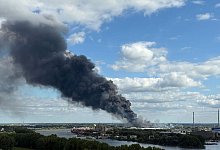 Großbrand in Hamburg - Daniel Bockwoldt/dpa