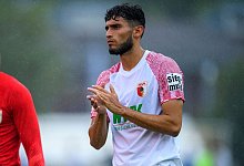 Soll beim FC Groningen zu Spielst&auml;rke finden: Ricardo Pepi vom FC Augsburg. - Christopher Neundorf/dpa